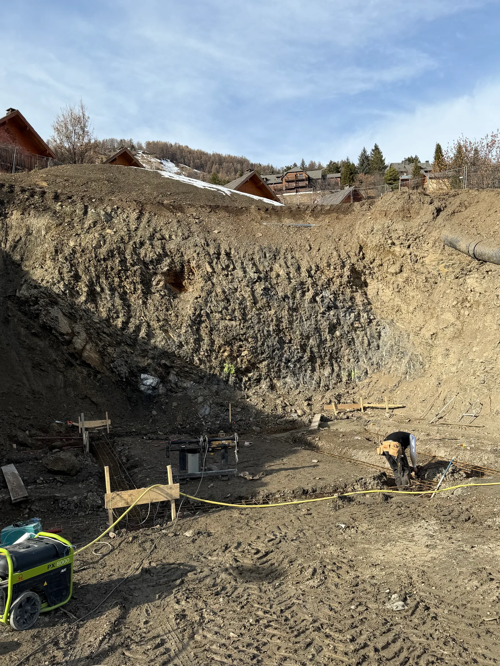 Terrassement excavation SCB
