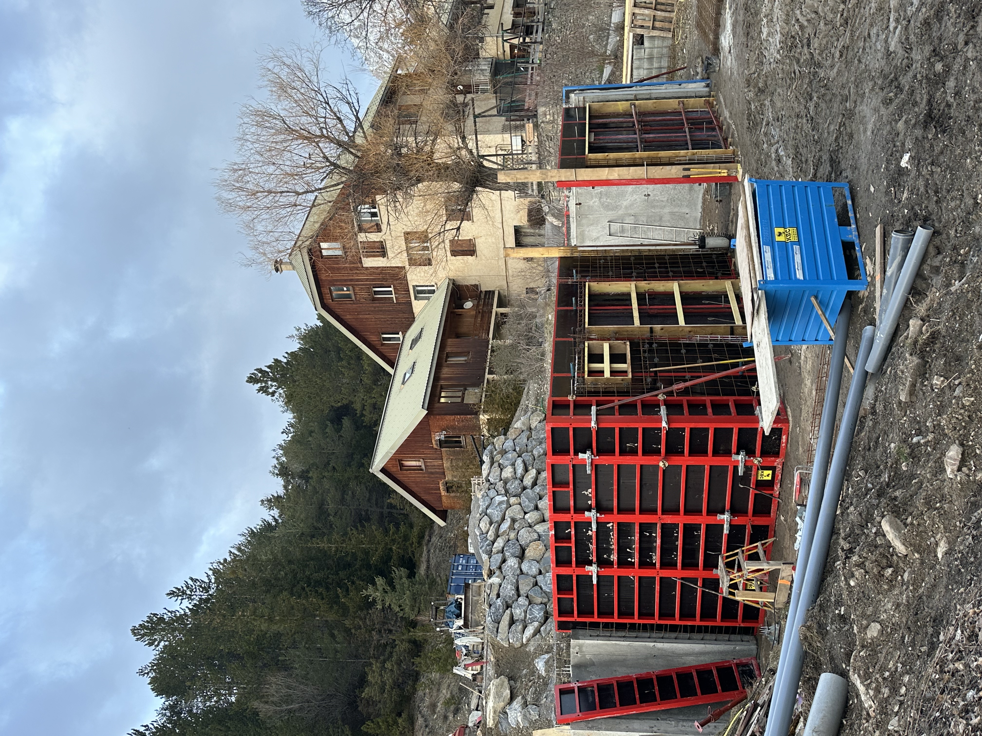 Coffrage murs béton SCB