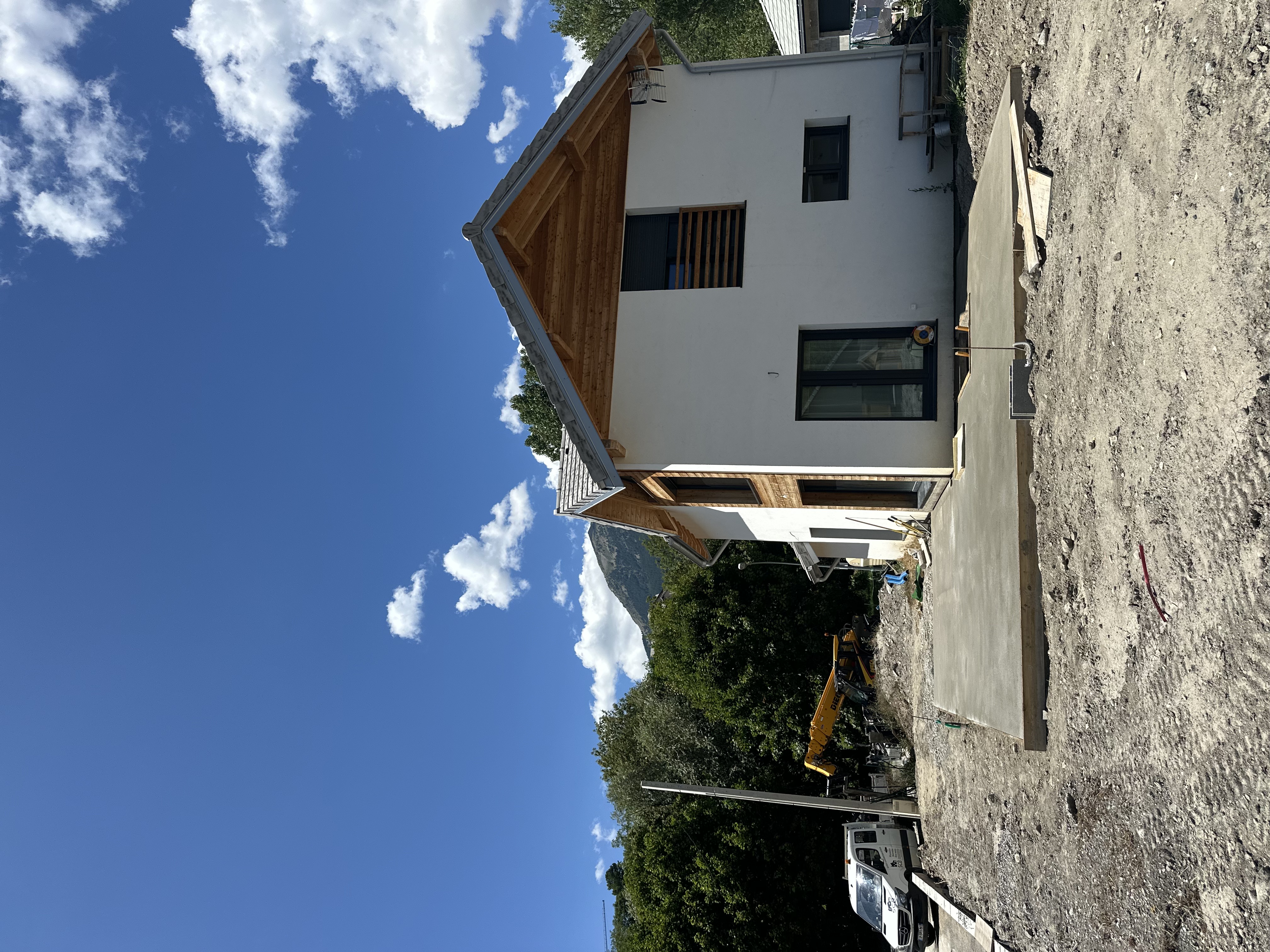 Construction neuve charpente SCB