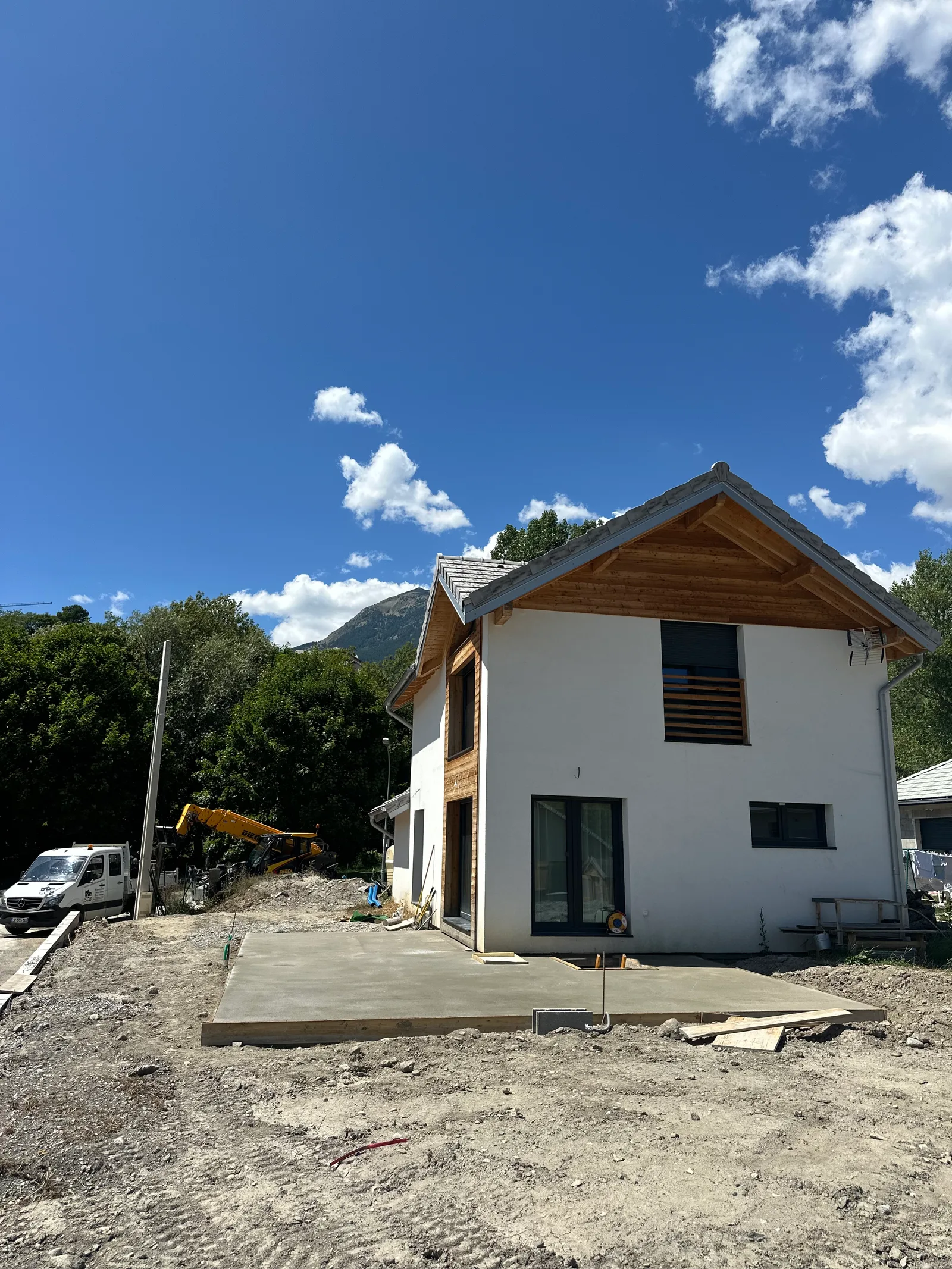 Construction neuve charpente SCB