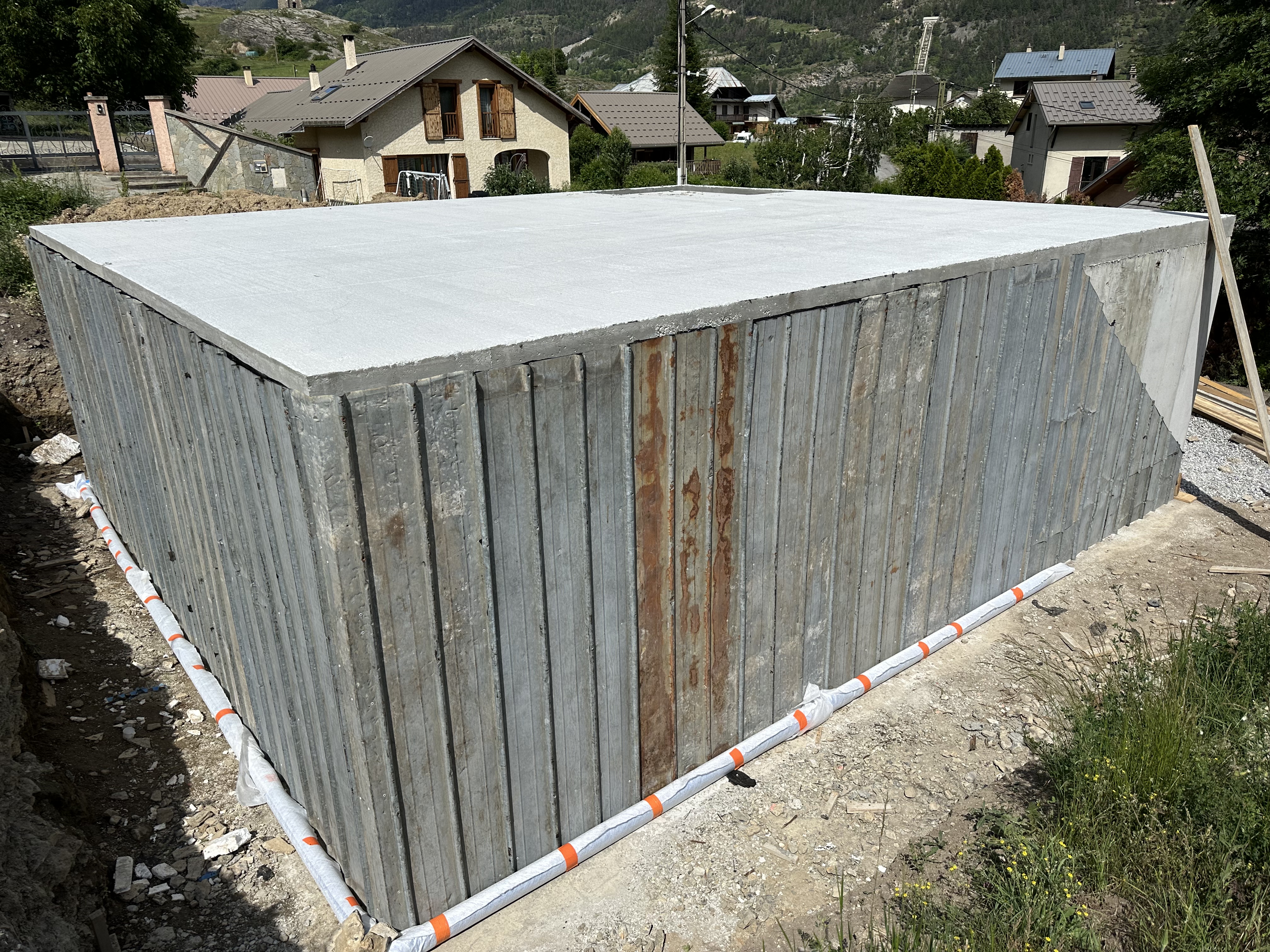 Structure béton banché SCB