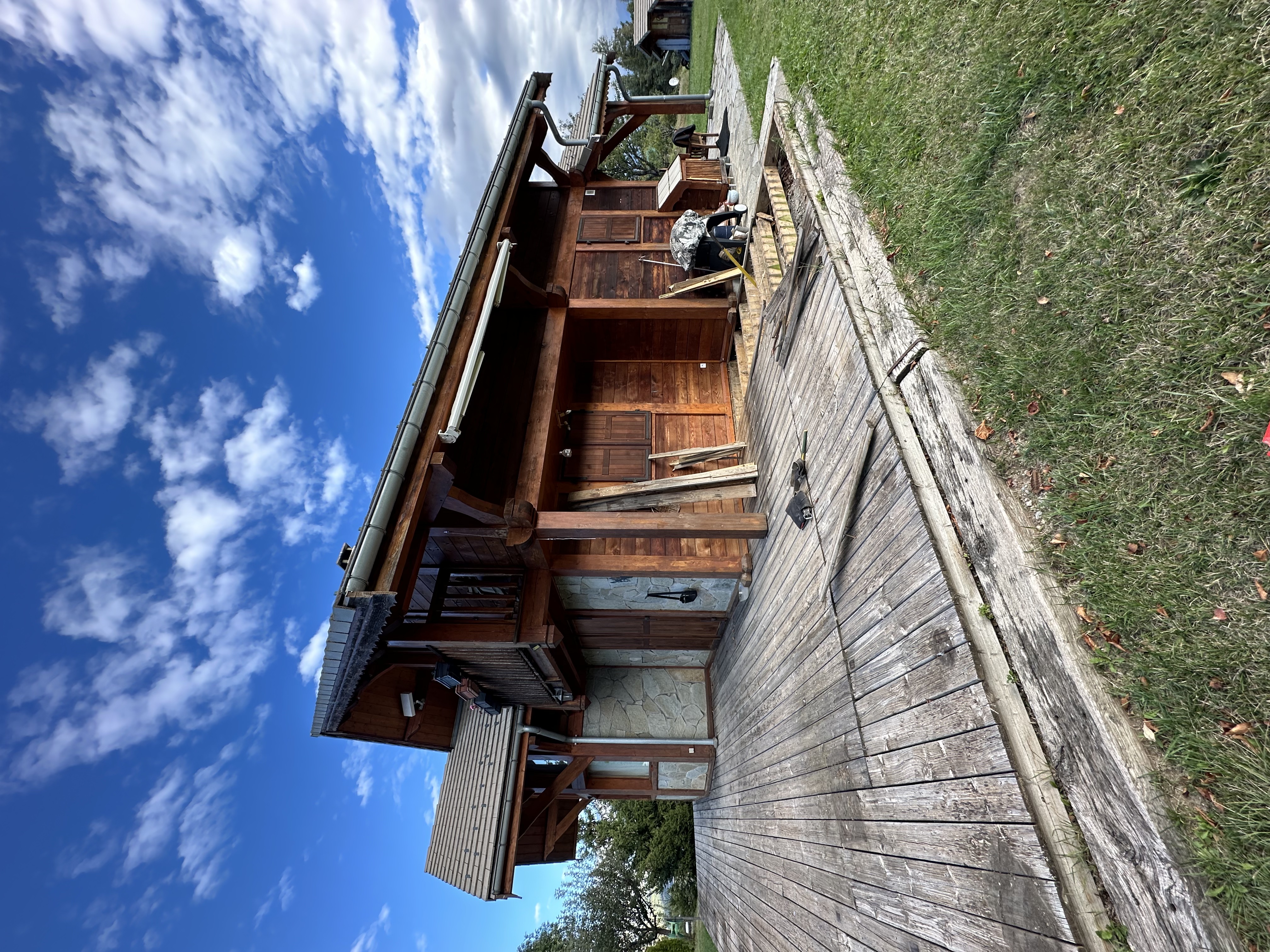 Rénovation chalet bois SCB