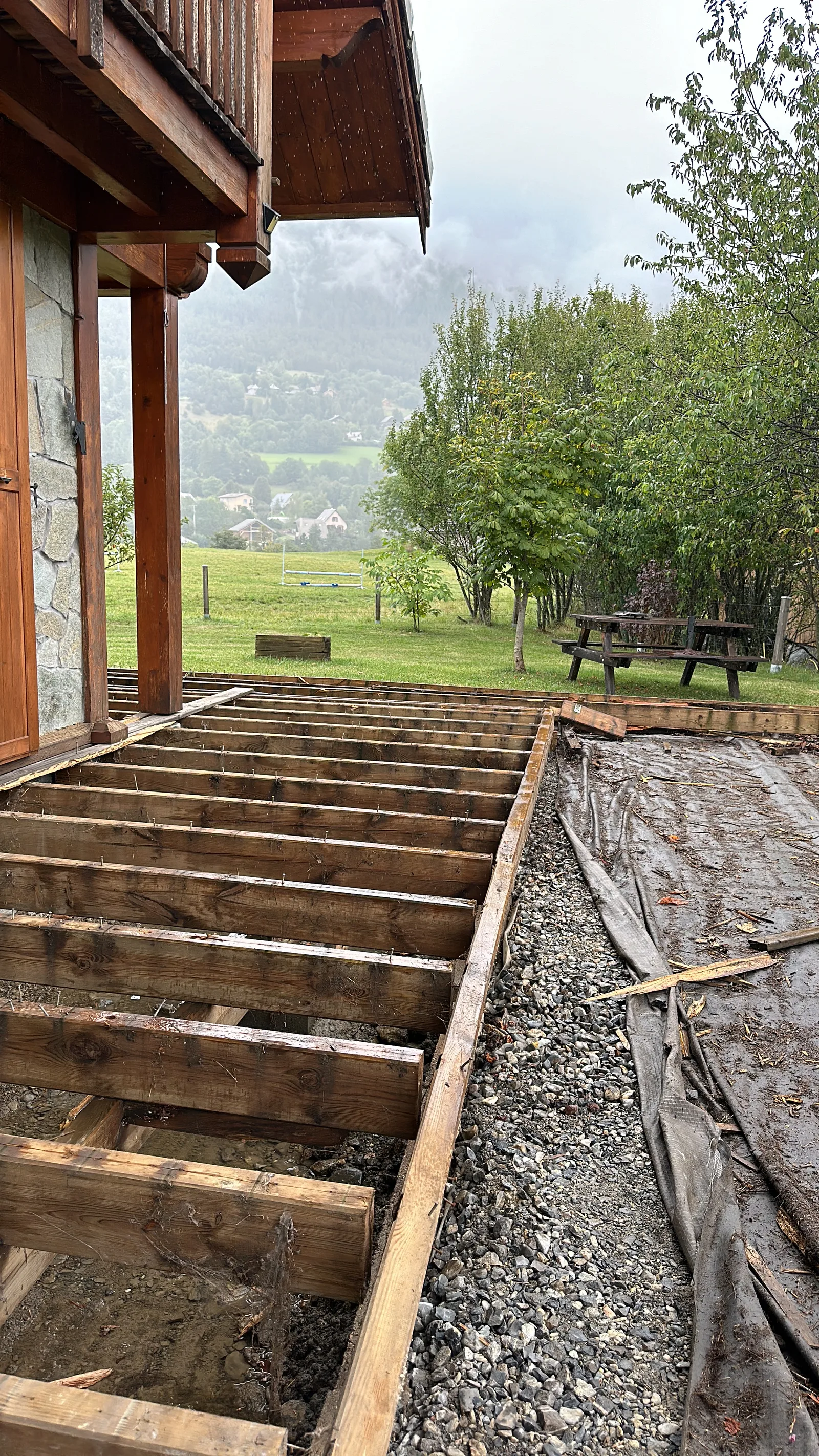 Terrasse rénovée SCB