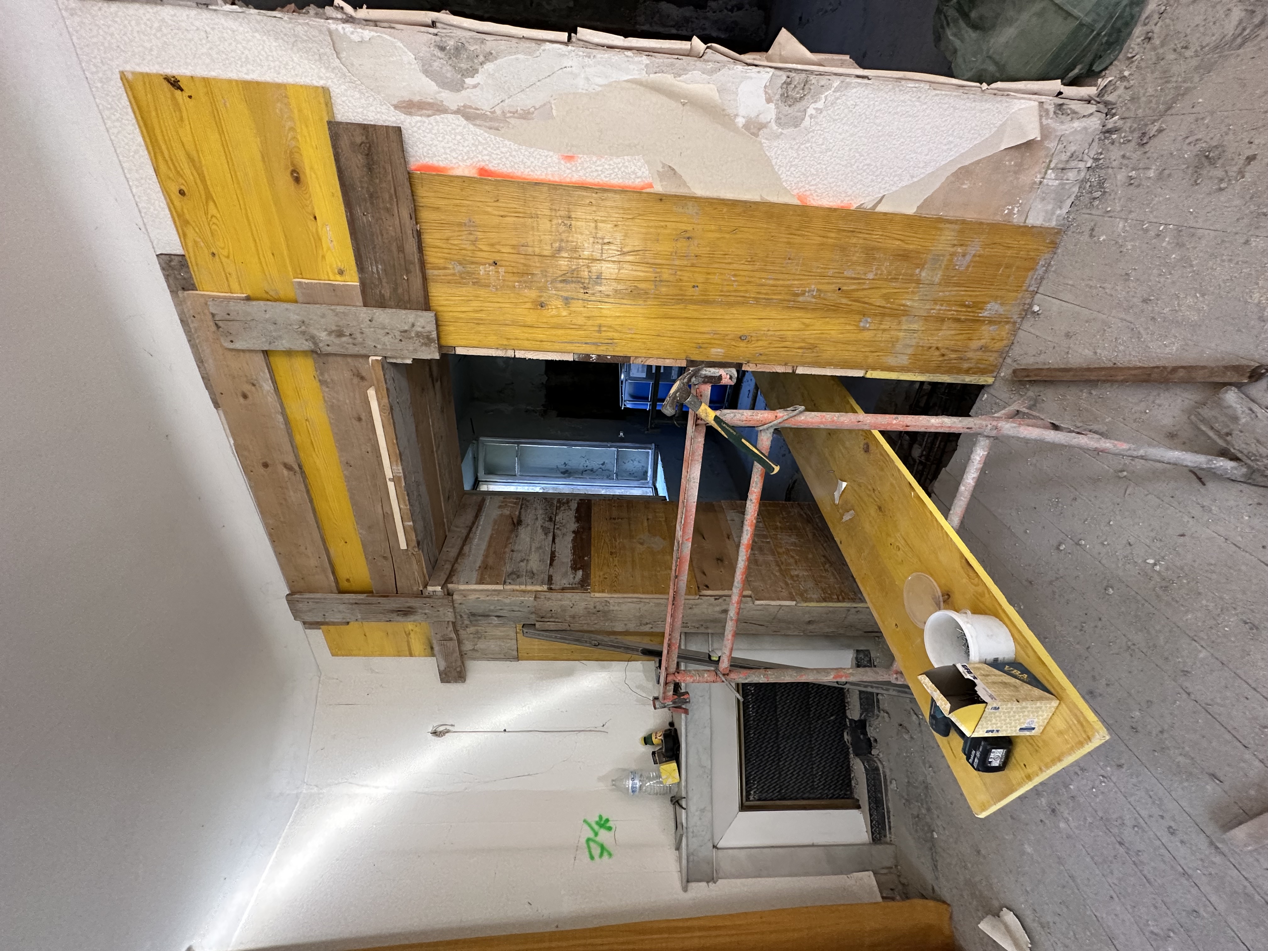 Chantier rénovation intérieure SCB